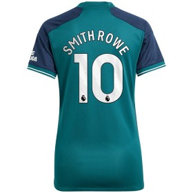 Jalkapallo Peliasut Arsenal Smith Rowe 10 Naisten Kolmas Pelipaita 2023-24 Lyhythihainen